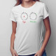 Ego / Příroda - dámské tričko s potiskem