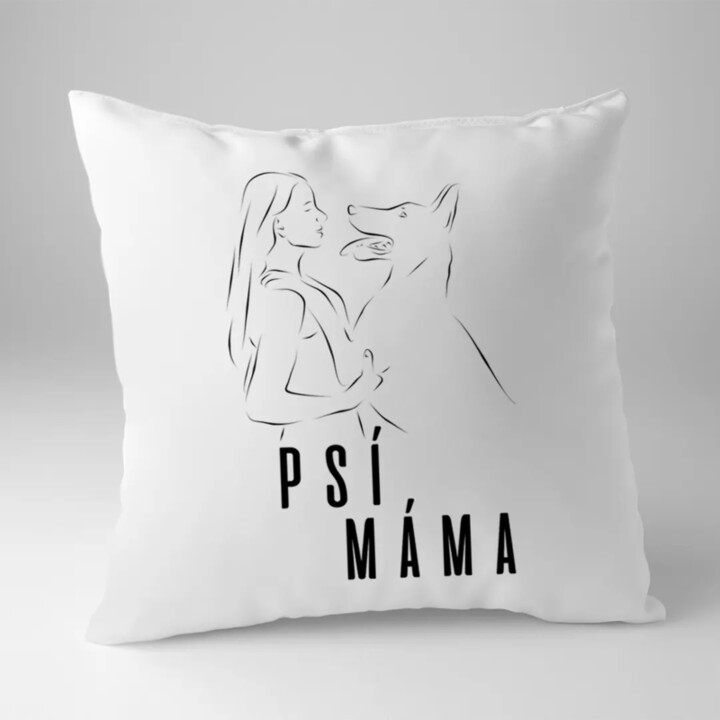 Psí máma  - polštář