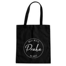 Praha - moje místo na světě - taška s potiskem