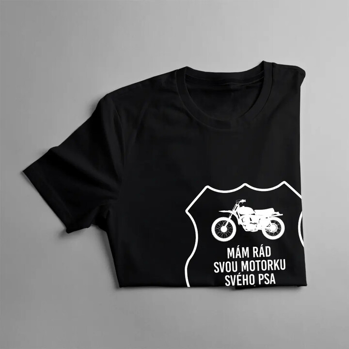 Mám rád svou motorku - dámské tričko s potiskem