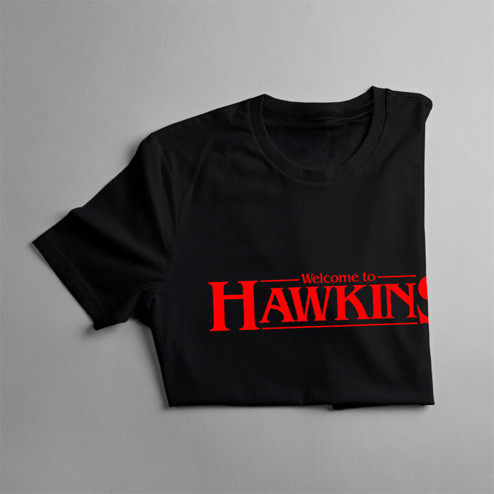 Welcome to Hawkins - dámské tričko s potiskem