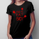 Kiss me Fat Boy - dámské tričko s potiskem