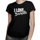 I love bachata - dámské tričko s potiskem