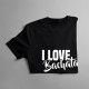I love bachata - dámské tričko s potiskem