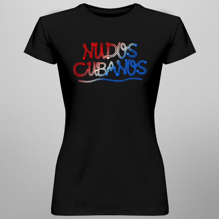 Nudos cubanos - dámské tričko s potiskem