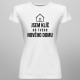 Jsem klíč od Tvého nového domu - dámské tričko s potiskem