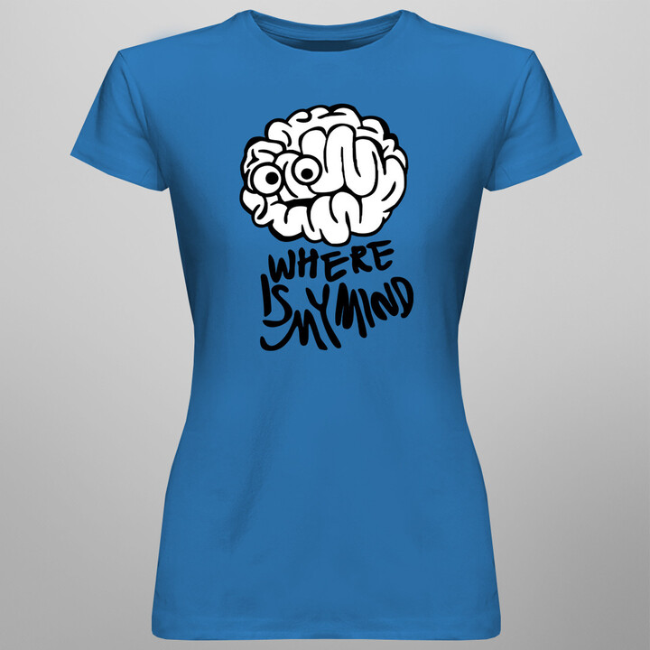 Where is my mind - dámské tričko s potiskem