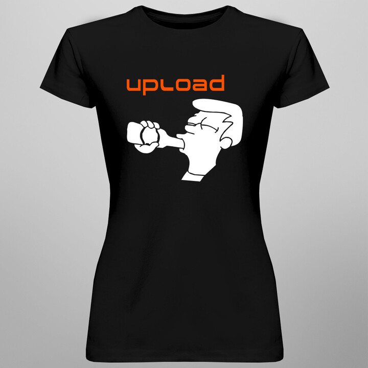 Upload - dámské tričko s potiskem