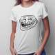 Trollface - dámské tričko s potiskem