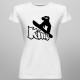 Snowboard king - dámské tričko s potiskem