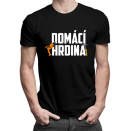 Domácí hrdina v2 - pánské tričko s potiskem