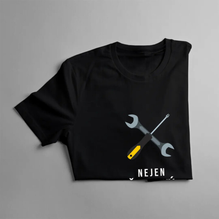 Nejen, že hezký, ale navíc mechanik - pánské tričko s potiskem