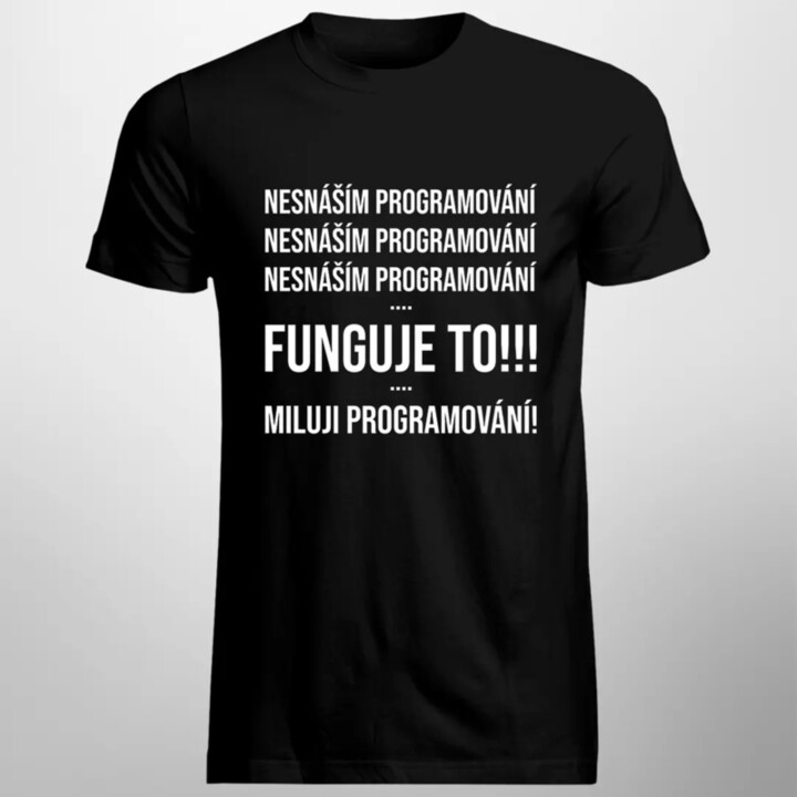 Zasaď rostliny! Zachraň včely! - pánské tričko s potiskem