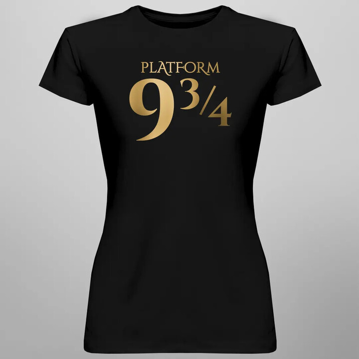 Platform 9 3/4 - dámská trička s potiskem