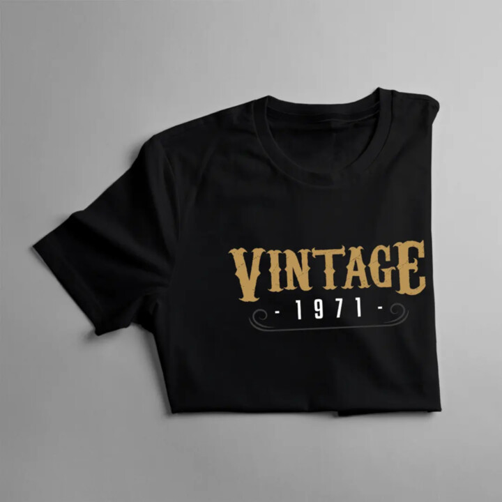 Vintage 1971 - dámské tričko s potiskem