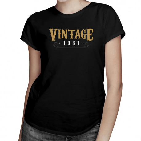 Vintage 1961 - dámské tričko s potiskem