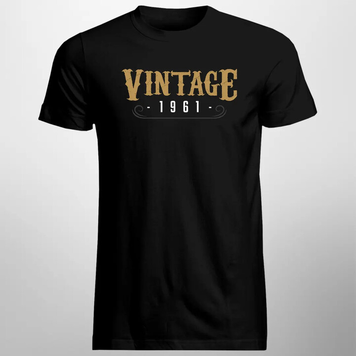 Vintage 1961 - pánské tričko s potiskem