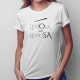 LeviOsa not LevioSA - dámské tričko s potiskem