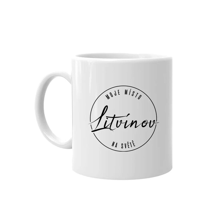 Litvínov - moje místo na světě - hrnek s potiskem
