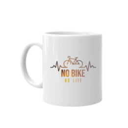 No bike no life - hrnek s potiskem