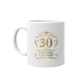 30 let a stále v původních dílech - hrnek s potiskem