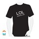 LOL - Laugh Out Loud - dámské tričko s potiskem