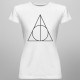 Deathly Hallows - dámské tričko s potiskem