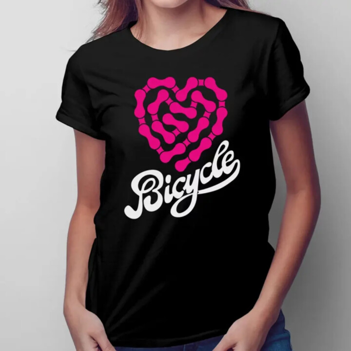 Bicycle - dámské tričko s potiskem