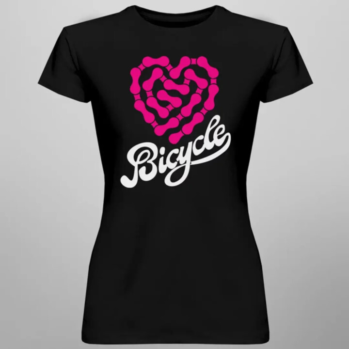 Bicycle - dámské tričko s potiskem
