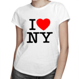 I Love NY - dámské tričko s potiskem