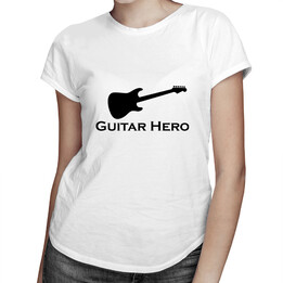 Guitar Hero - dámské tričko s potiskem