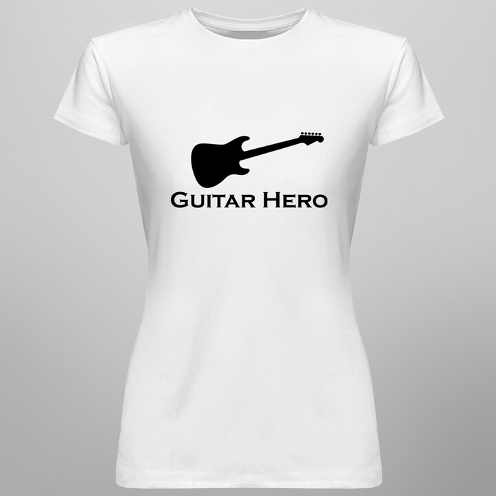 Guitar Hero - dámské tričko s potiskem