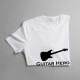 Guitar Hero - dámské tričko s potiskem