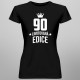 90 let Limitovaná edice - dámské tričko s potiskem - darek k narodeninám