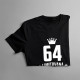 64 let Limitovaná edice - dámské tričko s potiskem - darek k narodeninám