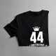 44 let Limitovaná edice - dámské tričko s potiskem - darek k narodeninám
