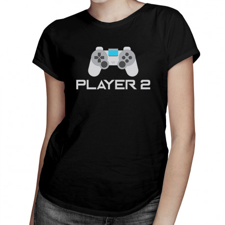 Player 2 v2 - dámské tričko s potiskem