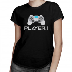Player 1 v2 - dámské tričko s potiskem
