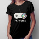 Player 2 v1 - dámské tričko s potiskem