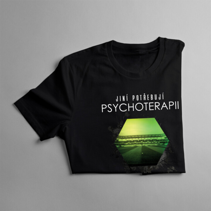 Jiní potřebují psychoterapii, mně stačí hřiště - dámské tričko s potiskem