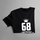 68 let Limitovaná edice - dámské tričko s potiskem - darek k narodeninám