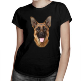 Shepard dog - dámské tričko s potiskem