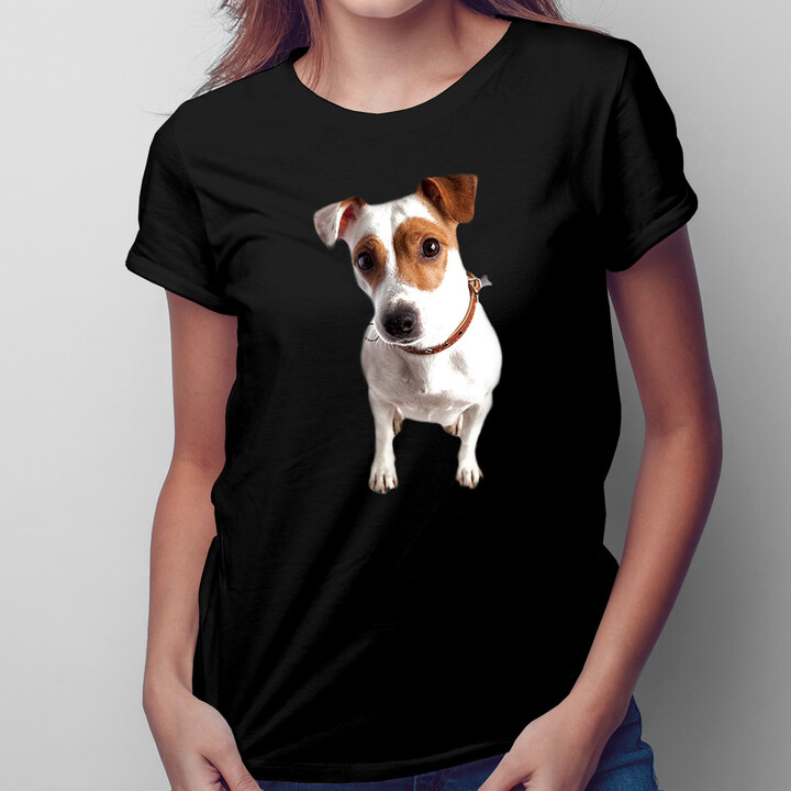 Jack Russell terrier - Jack Russell teriér - dámské tričko s potiskem