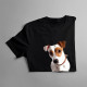 Jack Russell terrier - Jack Russell teriér - dámské tričko s potiskem