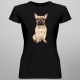 Buldok francouzský - French Bulldog - verze 2 - dámské tričko s potiskem