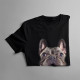 Buldok francouzský - French Bulldog - verze 1 - dámské tričko s potiskem