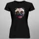 Mops - Pug Dog - dámské tričko s potiskem
