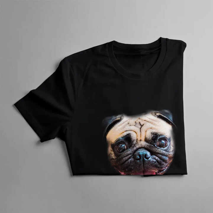 Mops - Pug Dog - dámské tričko s potiskem