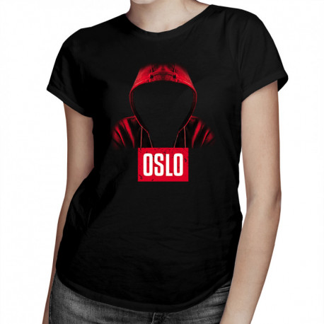Oslo - dámské tričko s potiskem