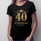 40 let - limitovaná edice - dámské tričko s potiskem